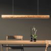 Brilliant Odun Pendant Light LED Light wood, black, 1-light source