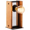 Brilliant Calandra Table lamp Light wood, black, 1-light source