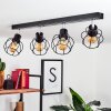 Orkanger Ceiling Light black, 4-light sources