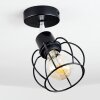 Orkanger Ceiling Light black, 1-light source