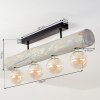 Canedo Ceiling Light black, 4-light sources