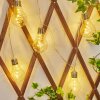 Markhus solar light string LED transparent, clear, 10-light sources
