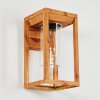Leset Outdoor Wall Light brown, Wood like finish, 1-light source
