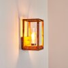 Leset Outdoor Wall Light brown, Wood like finish, 1-light source
