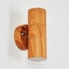 Tenvik Outdoor Wall Light brown, Wood like finish, 2-light sources