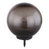 Globo  solar light LED black, 50-light sources