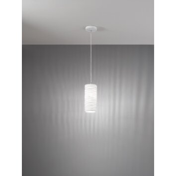 Fabas Luce Marbella Pendant Light white, 1-light source