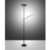 Fabas Luce Regina Floor Lamp LED black, 2-light sources