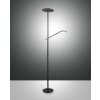 Fabas Luce Regina Floor Lamp LED black, 2-light sources