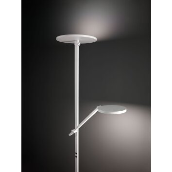 Fabas Luce Regina Floor Lamp LED white, 2-light sources