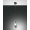 Fabas Luce Dafne Pendant Light black, 1-light source