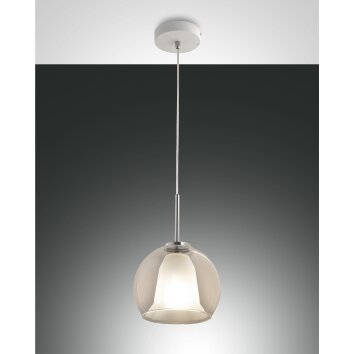 Fabas Luce Bretagna Pendant Light white, 1-light source
