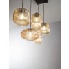 Fabas Luce Gillis Pendant Light black, 5-light sources
