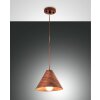 Fabas Luce Esino Pendant Light Dark wood, 1-light source