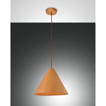 Fabas Luce Esino Pendant Light Light wood, 1-light source
