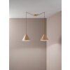 Fabas Luce Esino Pendant Light Light wood, 2-light sources