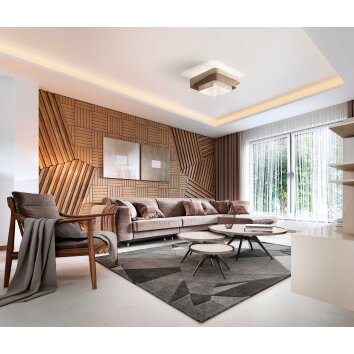 Fabas Luce Camargue Ceiling Light white, 1-light source