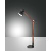 Fabas Luce Sveva Floor Lamp Dark wood, black, 1-light source