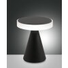 Fabas Luce Neutra Table lamp LED black, 1-light source