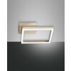 Fabas Luce Bard Wall Light LED gold, 1-light source