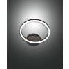 Fabas Luce Giotto Wall Light LED black, 1-light source