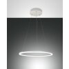 Fabas Luce Giotto Pendant Light LED white, 2-light sources