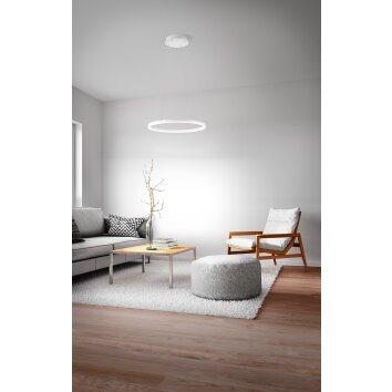 Fabas Luce Giotto Pendant Light LED white, 2-light sources