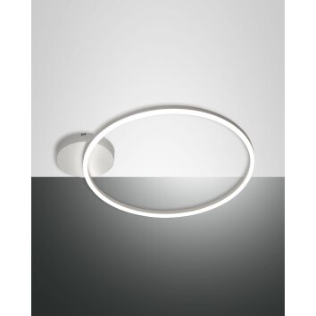 Fabas Luce Giotto Ceiling Light LED white, 1-light source