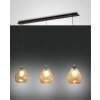Fabas Luce Gisella Pendant Light black, 3-light sources
