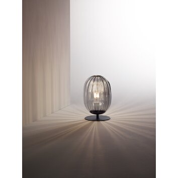 Fabas Luce Infinity Table lamp black, 1-light source