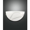 Fabas Luce Magma Wall Light white, 1-light source