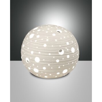 Fabas Luce Corvara Table lamp white, 1-light source