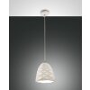 Fabas Luce Duchessa Pendant Light white, 1-light source