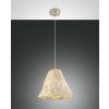 Fabas Luce Crumple Pendant Light white, 1-light source