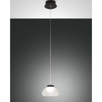 Fabas Luce Arabella Pendant Light LED black, 1-light source