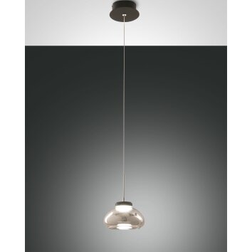 Fabas Luce Arabella Pendant Light LED black, 1-light source