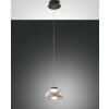 Fabas Luce Arabella Pendant Light LED black, 1-light source