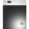 Fabas Luce Arabella Pendant Light LED black, 1-light source