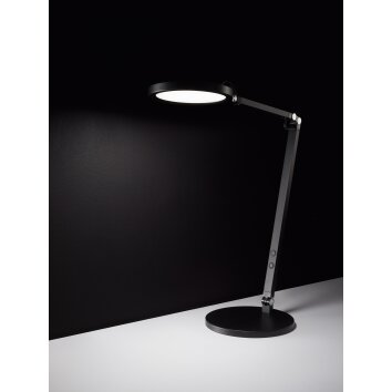 Fabas Luce Regina Table lamp LED black, 1-light source