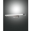 Fabas Luce Rapallo Wall Light LED chrome, 1-light source