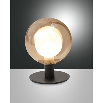 Fabas Luce Teramo Table lamp LED black, 1-light source