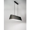 Fabas Luce Allegra Pendant Light black, 2-light sources