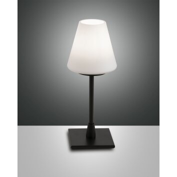 Fabas Luce Lucy Table lamp LED black, 1-light source