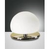 Fabas Luce Morgana Table lamp LED chrome, 1-light source
