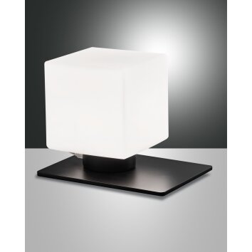 Fabas Luce Zara Table lamp LED black, 1-light source
