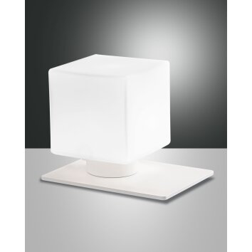 Fabas Luce Zara Table lamp LED white, 1-light source