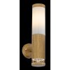 Globo JAICY Outdoor Wall Light Wood like finish, 1-light source