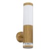 Globo JAICY Outdoor Wall Light Wood like finish, 1-light source