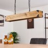 OLOMOUC Pendant Light Light wood, black, 4-light sources