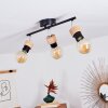Harran Ceiling Light chrome, black, 3-light sources